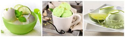 Фартук для кухни АБС Фисташковое мороженное 2 метра